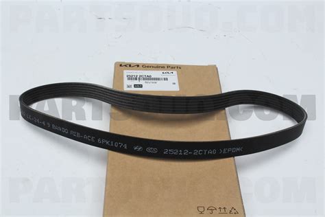 SERPENTINE BELT FAN Belt Genuine!!! For Various Hyundai Kia, 51% OFF