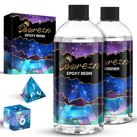 Buy Bsrezn Clear Epoxy Resin Oz Kit Crystal Clear Hard Casting Resin