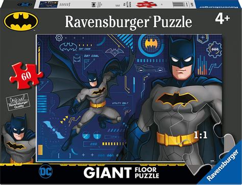 Ravensburger Batman Puzzle 60 Pezzi Gigante Colore Multicolore 03096