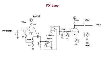 understand  tube effects loop circuit groupdiy audio forum