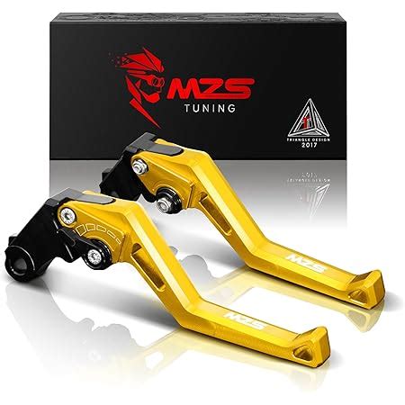 Amazon Mzs Clutch Brake Levers Short Adjustment Round Cnc Gold