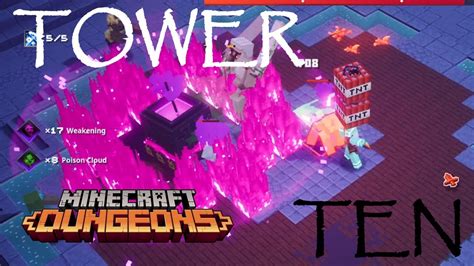 Minecraft Dungeons Luminous Night Tower 10 Apocalypse YouTube