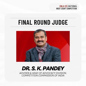 Cci On Twitter Dr Sanjay Kumar Pandey Adviser Cci Judged The