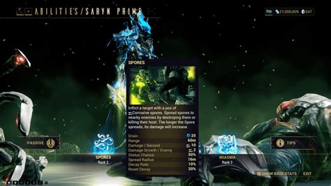 Warframe Saryn Build 2022 Guide Progametalk