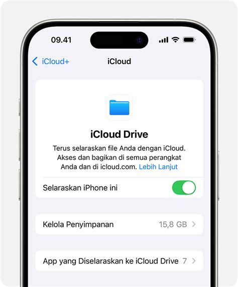 Mengatur Icloud Drive Apple Support Id