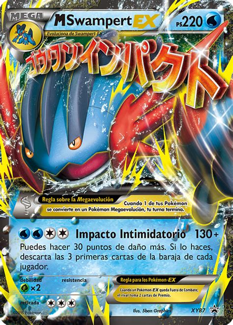 M Swampert Ex Xy Xy Cartas Promocionales Pok Mon Para So