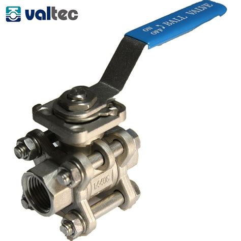 2 WAY 3 PC BALL VALVE SUS316บอลวาลวสแตนเลส 3 ชน 2 ทางV3 Series 1000