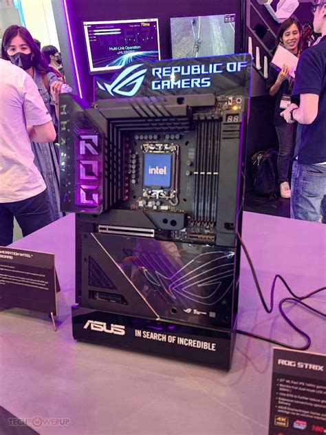 Computex Asus Rog Maximus Z Hero La Carte Expos E Au Salon