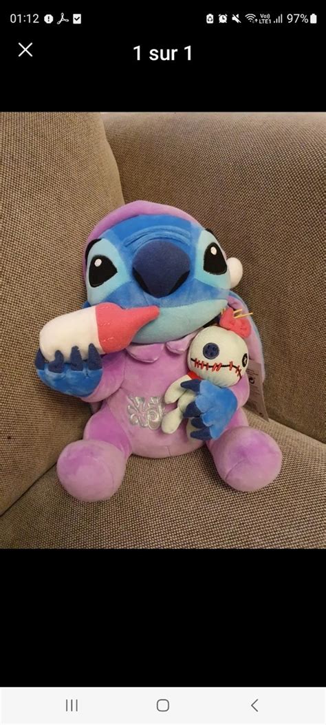 Peluche Disney Stitch Disney Beebs