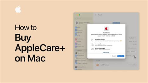 How To Buy Applecare On Mac Apple Support Youtube