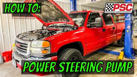 How To Install A Psc Power Steering Pump On A L Duramax Youtube