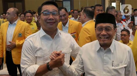 Resmi Ridwan Kamil Suswono Dideklarasikan Maju Pilkada Jakarta 2024