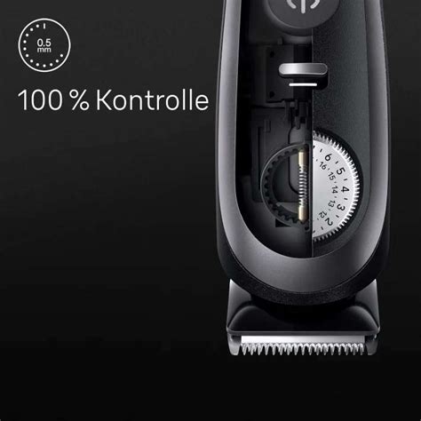 Braun Barttrimmer Bartschneider Series Bt Mit Premium Zubeh R