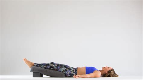 One Simple Setup A Restorative Yoga Sequence Without Tons Of Props