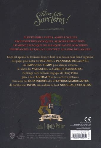 Agenda Harry Potter Fi Res D Tre Sorci Res De Gallimard Jeunesse