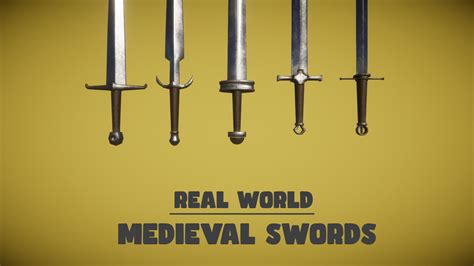 ArtStation - Real World - Medieval Swords | Game Assets