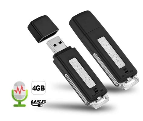 Cl Usb Mini Enregistreur Num Rique Audio Avec Go De M Moire Efeel Fr