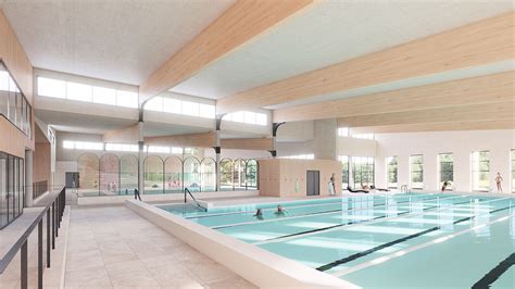 Aquatic Center Behance