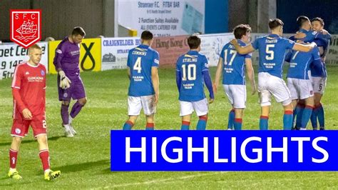 Highlights Stranraer 2 0 Brechin City 23 March 2021 Youtube