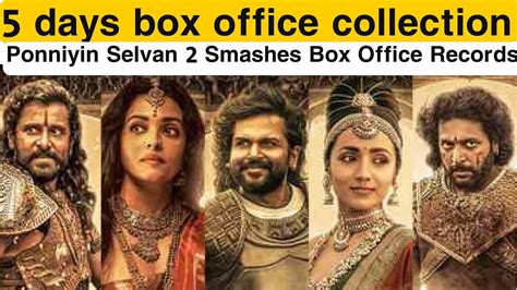 Ponniyin Selvan 2 Smashes Box Office Records On 5th Day Aishwarya