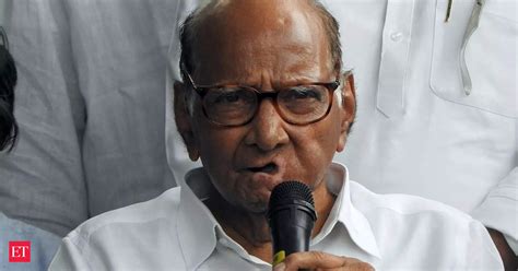 Not Old Can Still Straighten Some People Out Says Sharad Pawar The