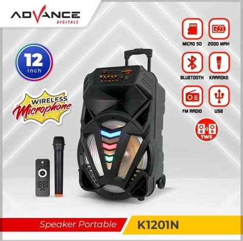 Speaker Advance K Speaker Meeting Portable Bluetooth Inch Free