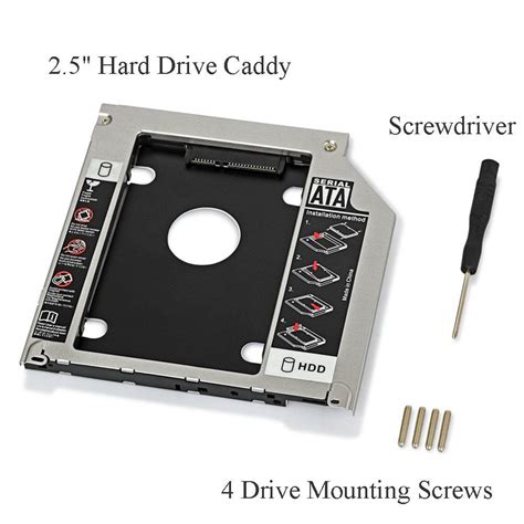 2nd Zweite Sata Hdd Ssd Festplatte Unibody Caddy F Grandado