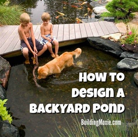 Tips For Designing A Backyard Pond Building A Luxury Landscape