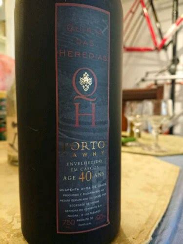 N V Quinta Das Heredias Age 40 Ans Tawny Porto Vivino US