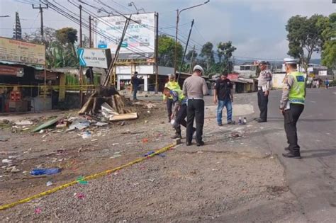 Hasil Olah TKP Kecelakaan Maut Bus Rombongan SMK Lingga Kencana Di