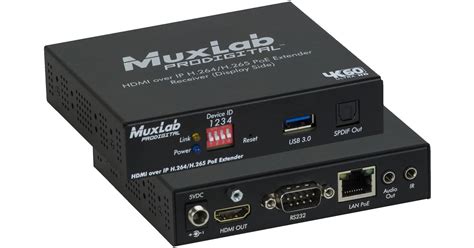 Muxlab K Hdmi Over Ip H H Poe Receiver V