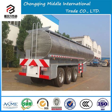 Liquid Oil Fuel Transportation Tanker Semi Truck Trailer Tanker Semi