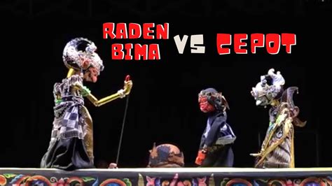 Wayang Golek Pgh Cepot Vs Bima Dalang H Dadan Sunandar Sunarya