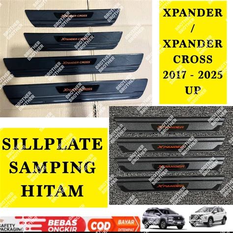 Jual Sillplate Samping Xpander Cross Hitam