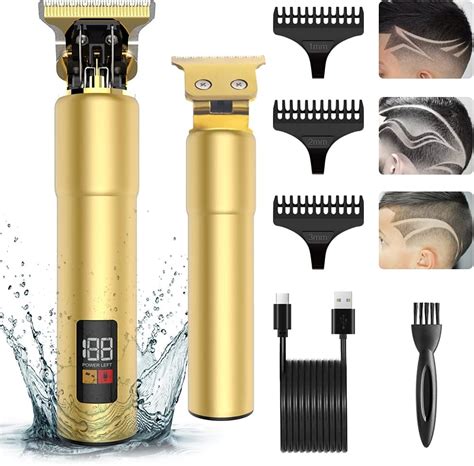 Hatteker Hair Trimmer Professional Mens Hair Clipper Zero Gapped