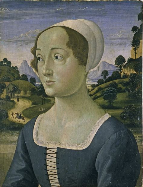 Domenico Ghirlandaio Portrait Of A Woman In