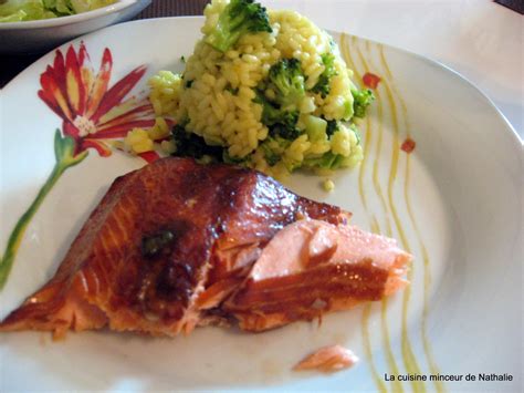 La cuisine minceur de Nathalie Saumon ou truite mariné à l orientale