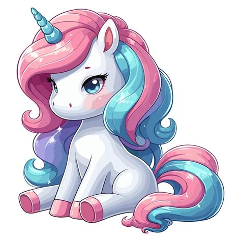 Premium Vector Cute Unicorn Vector Cartoon Illustration