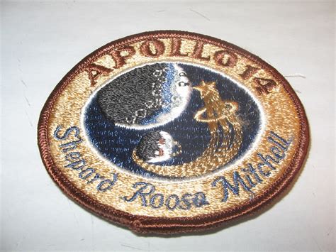 Apollo 14 Xiv Patch Astronaut Nasa Space Program Shepard Roosa Etsy