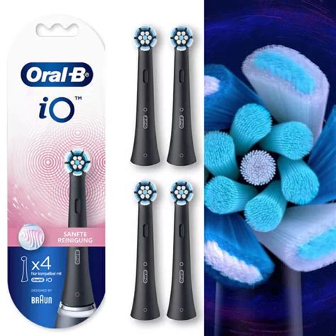 ORAL B IO ULTIMATIVE Reinigung Aufsteckbürsten 4 Stück Ersatzbürsten