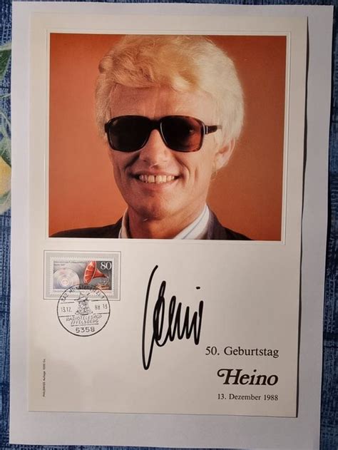 Heino Originalautogramm Kaufen Auf Ricardo