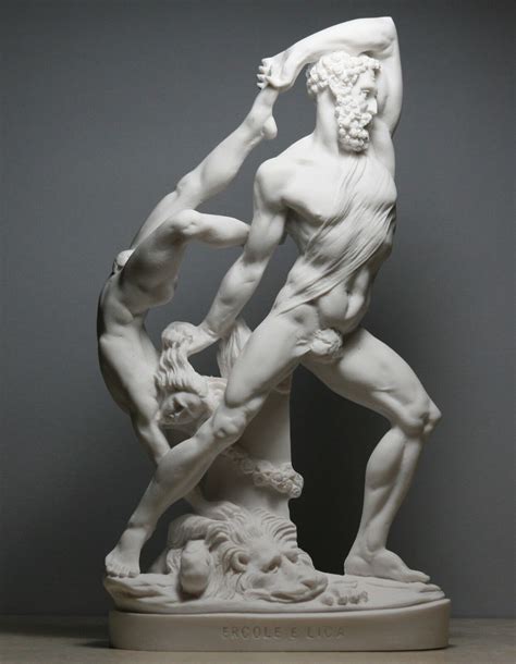 Hercules Throwing Lichas Greek Roman God Statue Sculpture Canova Museum