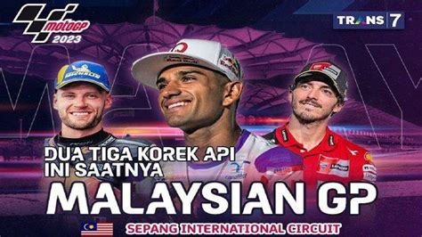 Live Streaming Trans Motogp Malaysia Klasemen Race Marquez Tv