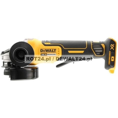 Szlifierka kątowa 18V 125mm włącznik klapka DCG406N body DEWALT