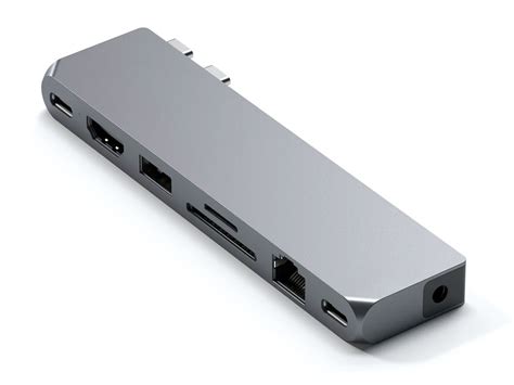 Satechi Usb C Pro Hub Max Voor Macbook Usb Space Grey