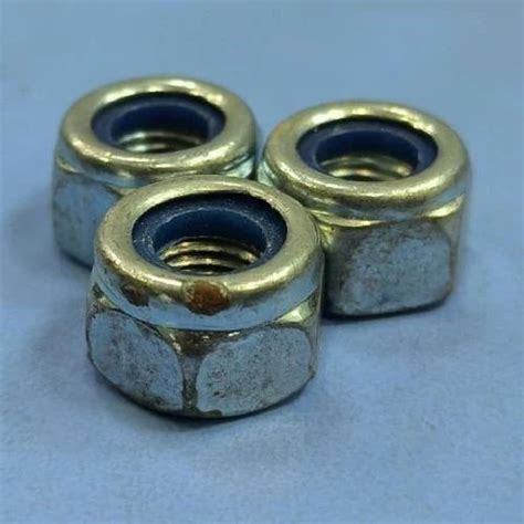 Mild Steel Ms Nylock Nut Inner Diameter Mm Diameter Mm At Rs