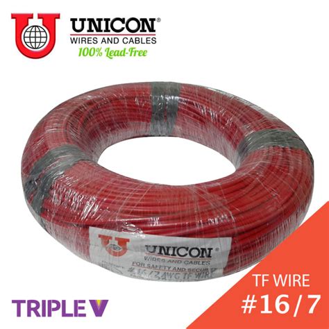 Unicon TF Wire 16 7 AWG Lazada PH