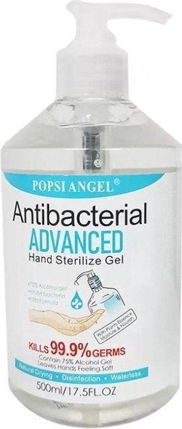 Desinfecterende Handgel Antibacterieel Advanced 500ml Fles Met POMP