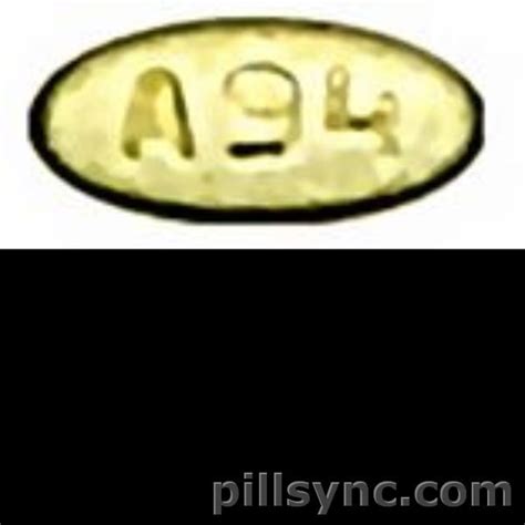 Oval Yellow A94 Images Potassium Citrate Potassium Citrate Ndc 0591 2742 01