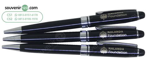 Pulpen Promosi Pulpen Metal 164 Model Montblanc Untuk Nalanda